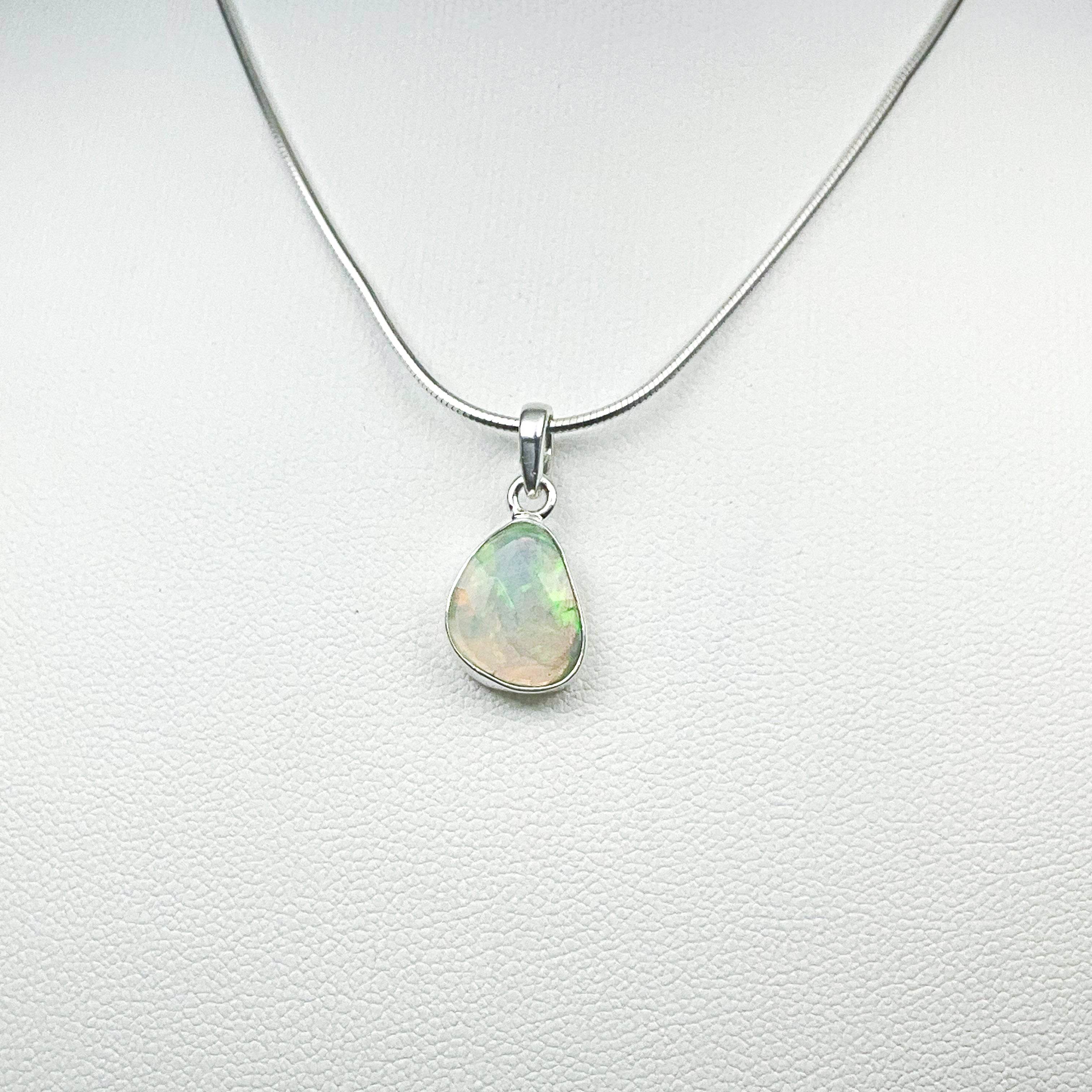 Fire Opal Pendant - Rocks and Gems Canada