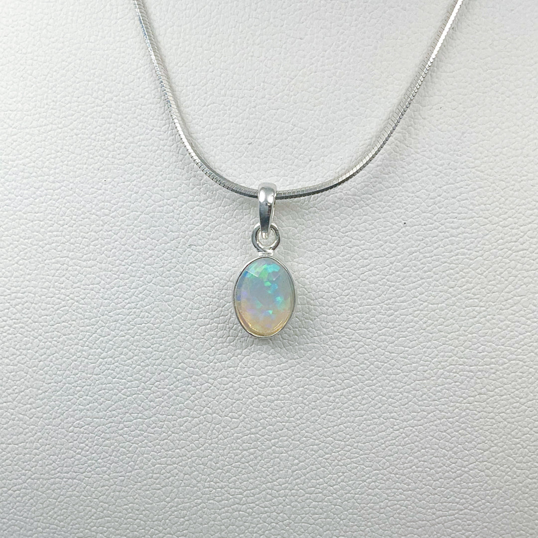 Fire Opal Pendant - Rocks and Gems Canada