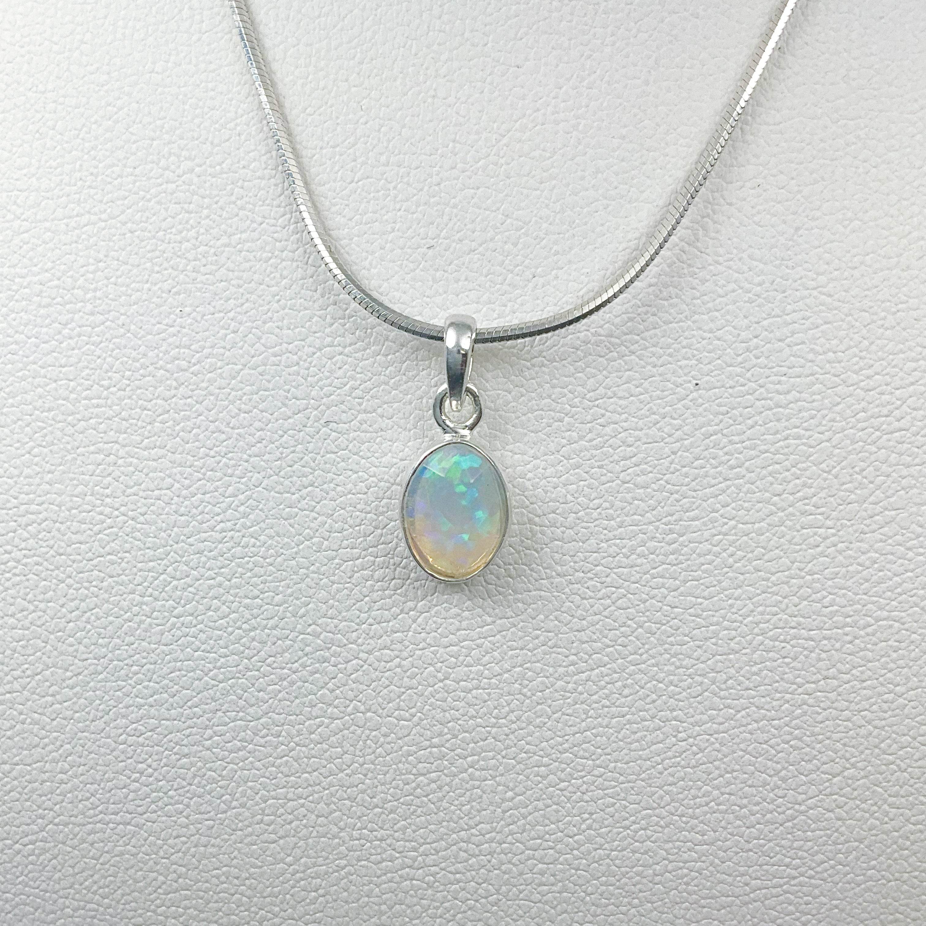 Fire Opal Pendant - Rocks and Gems Canada