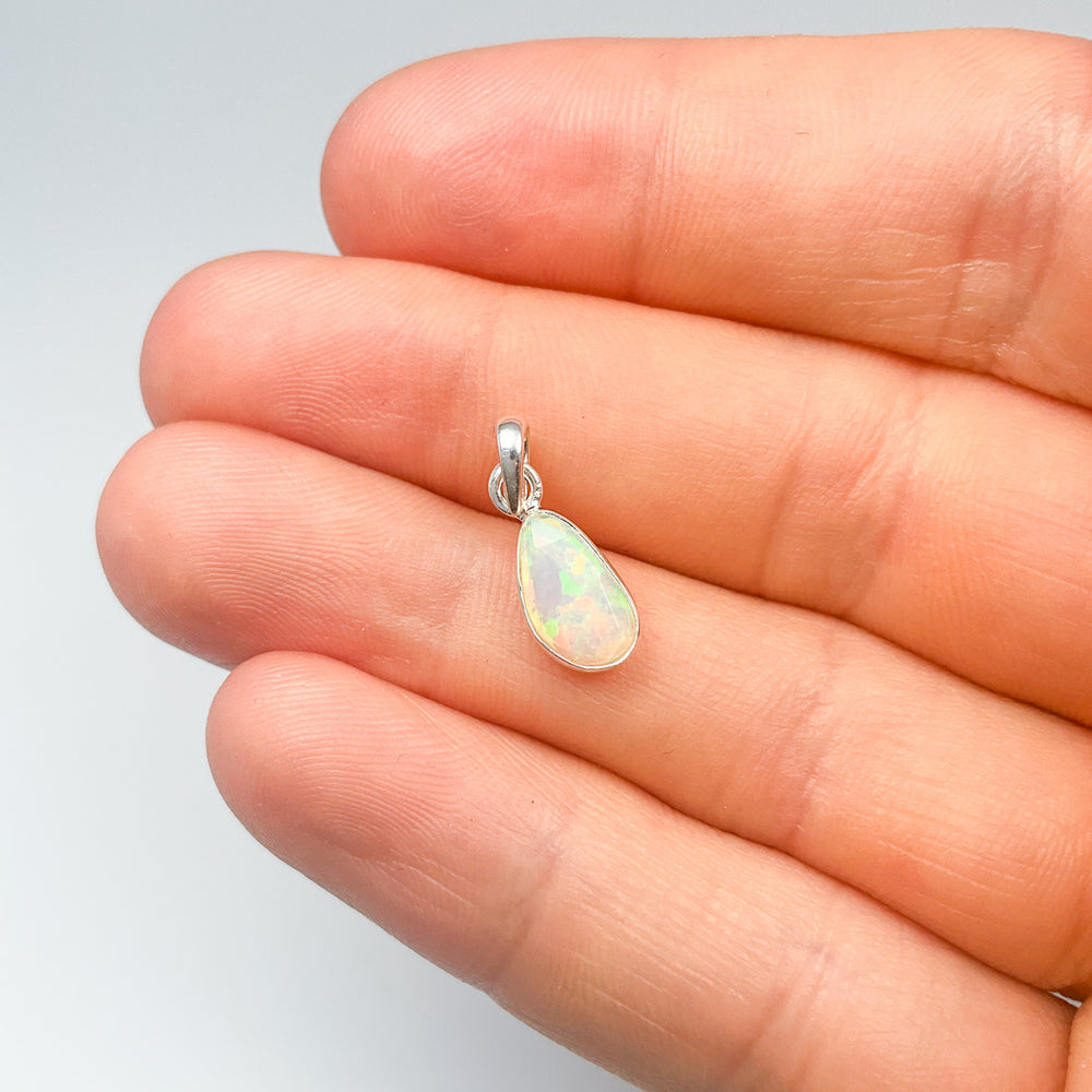 Fire Opal Pendant - Rocks and Gems Canada
