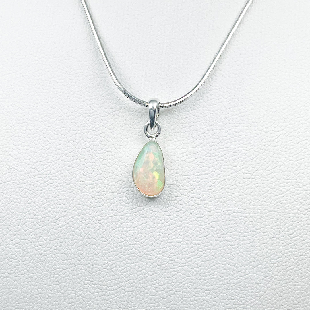 Fire Opal Pendant - Rocks and Gems Canada