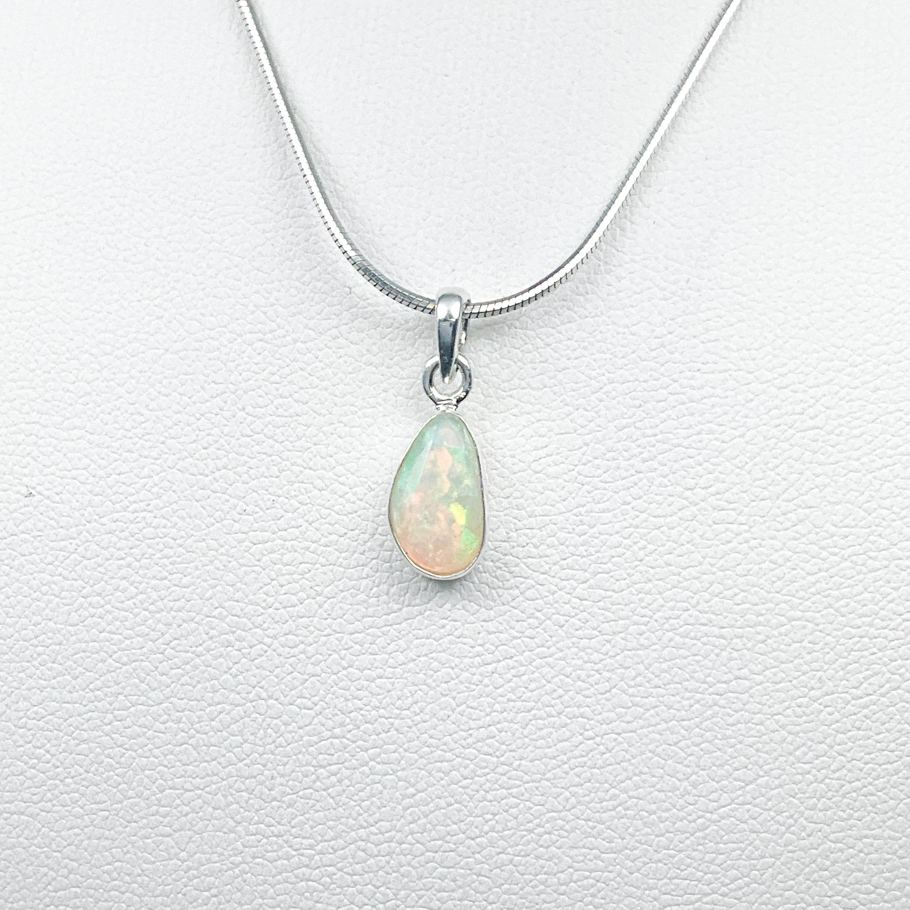 Fire Opal Pendant - Rocks and Gems Canada