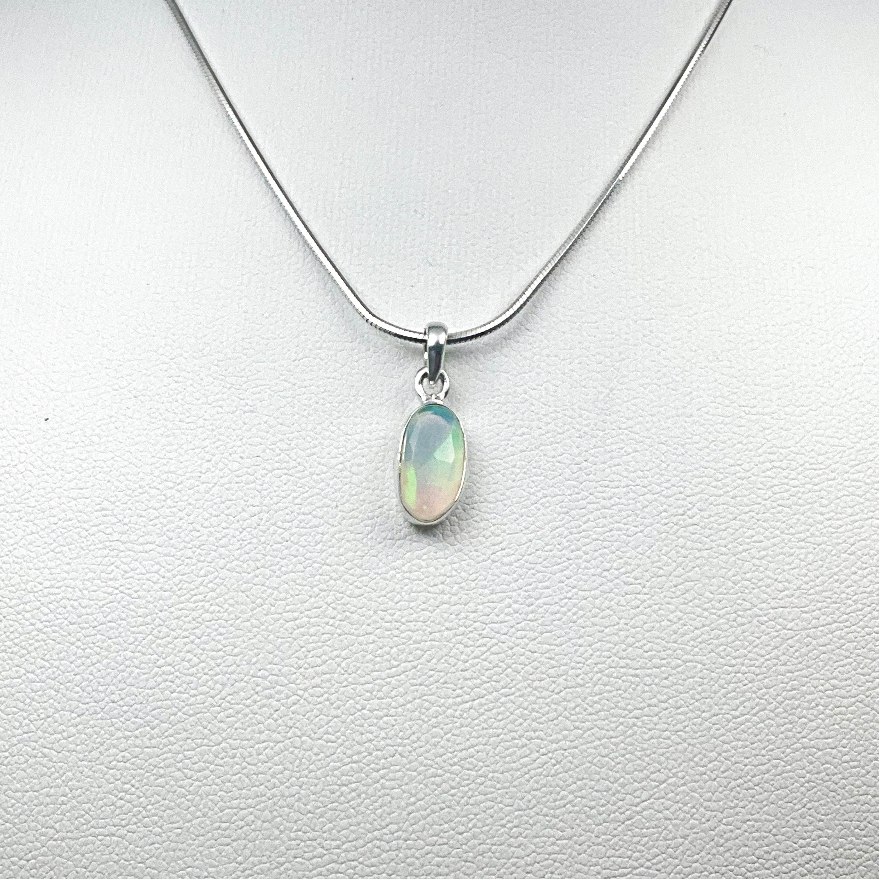 Fire Opal Pendant - Rocks and Gems Canada
