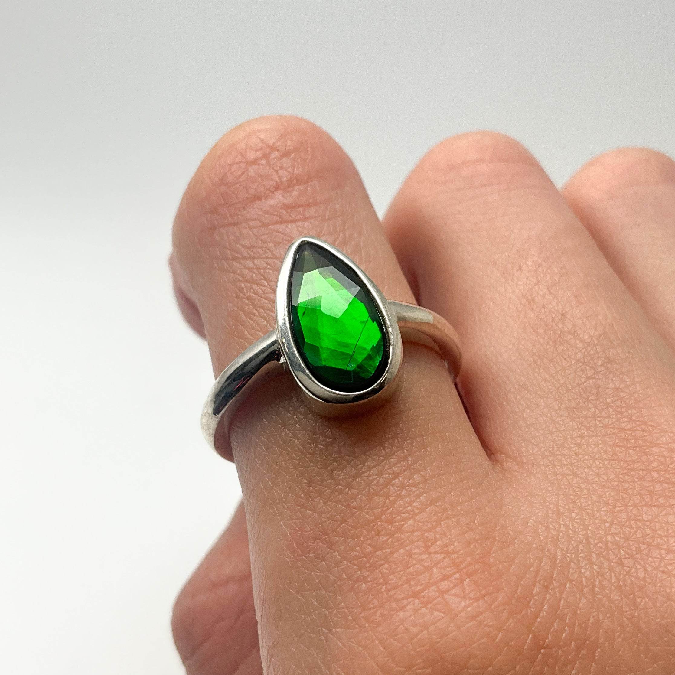 Alberta Ammolite Ring - Rocks and Gems Canada