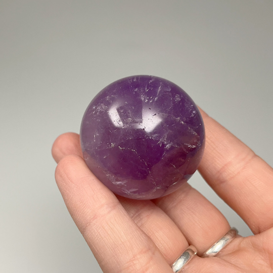 Amethyst Sphere - Rocks and Gems Canada