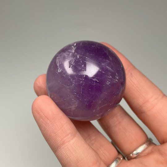Amethyst Sphere - Rocks and Gems Canada