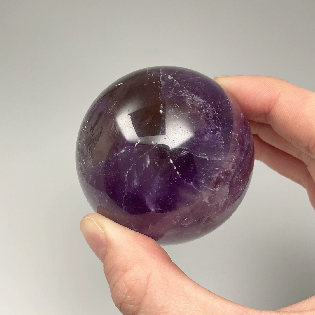 Amethyst Sphere - Rocks and Gems Canada