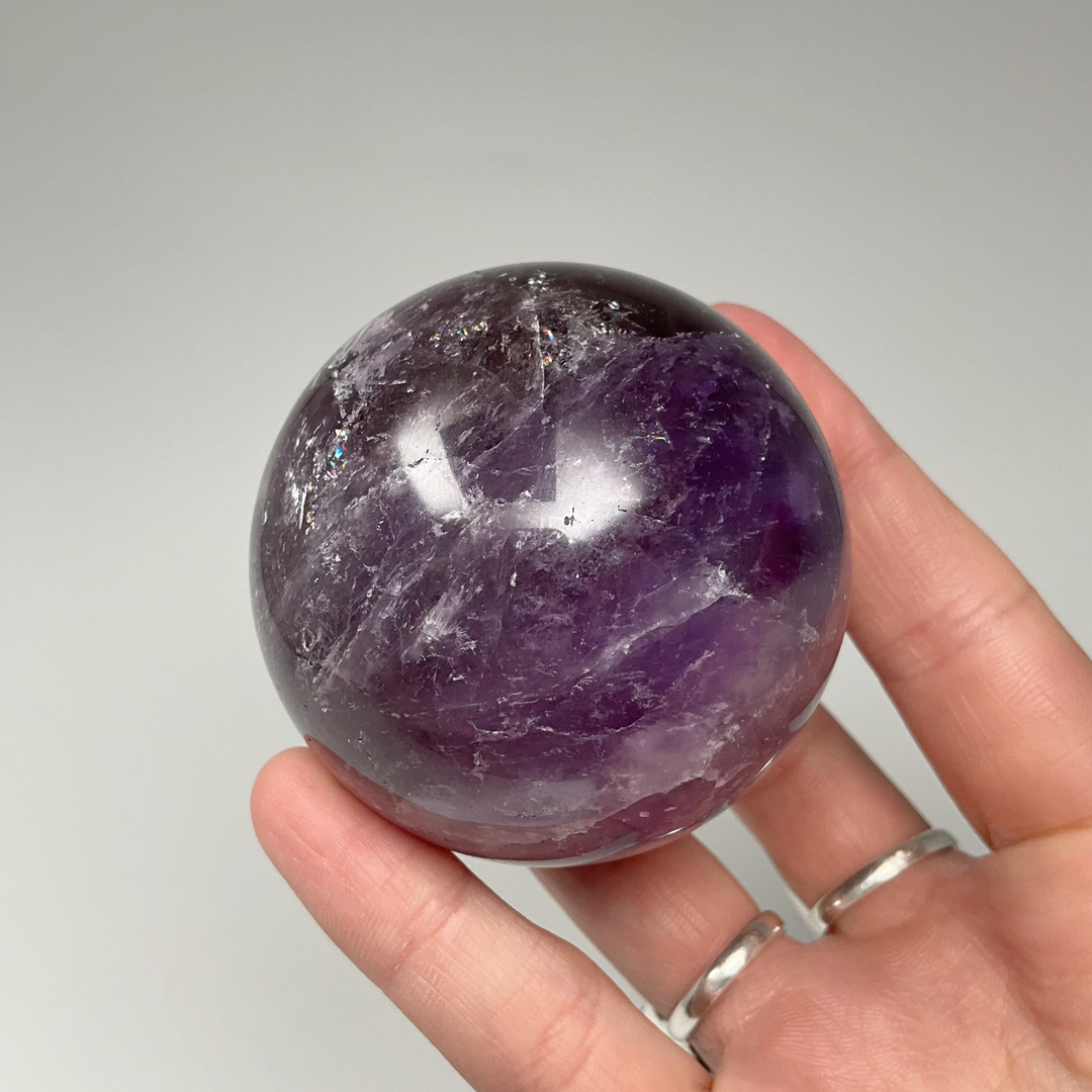 Amethyst Sphere - Rocks and Gems Canada