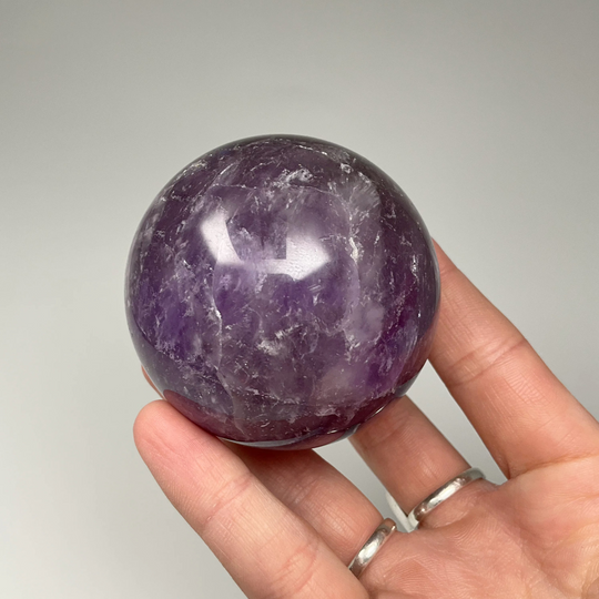 Amethyst Sphere - Rocks and Gems Canada