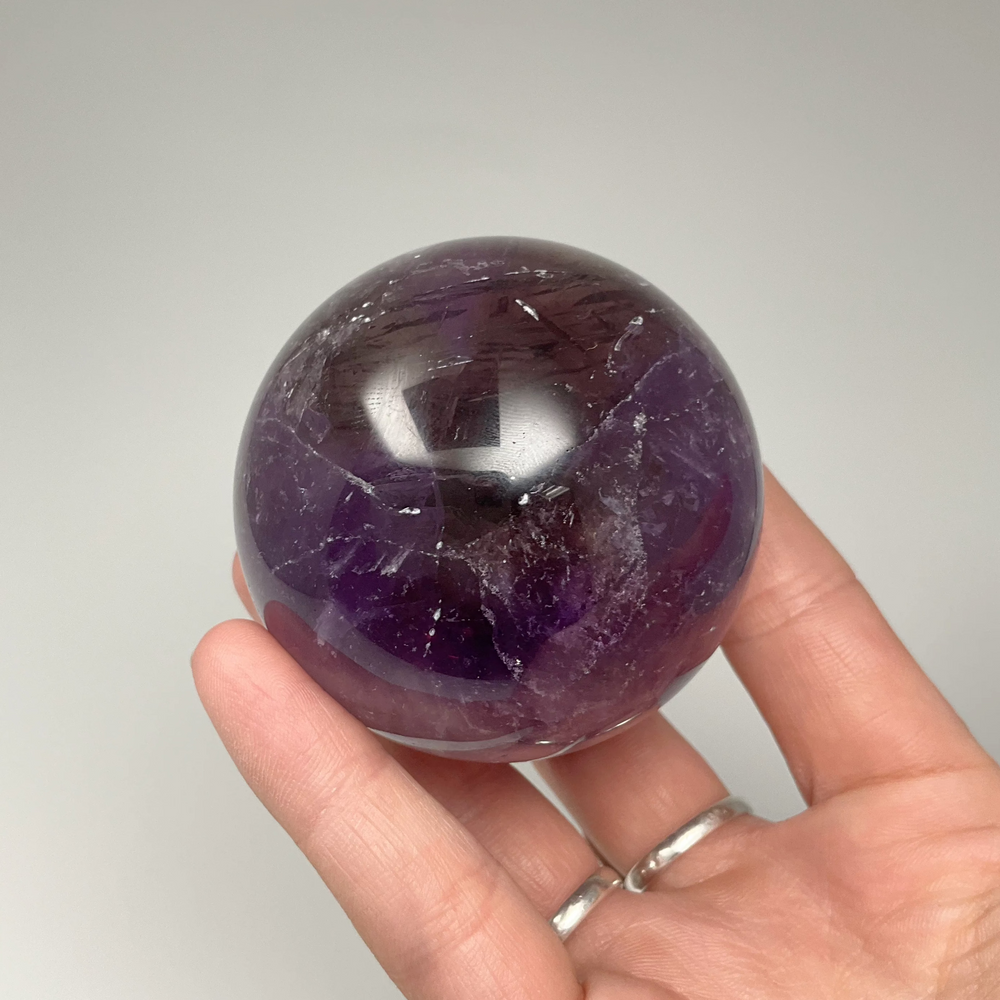 Amethyst Sphere - Rocks and Gems Canada