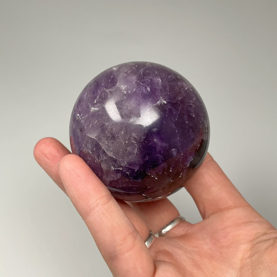 Amethyst Sphere - Rocks and Gems Canada