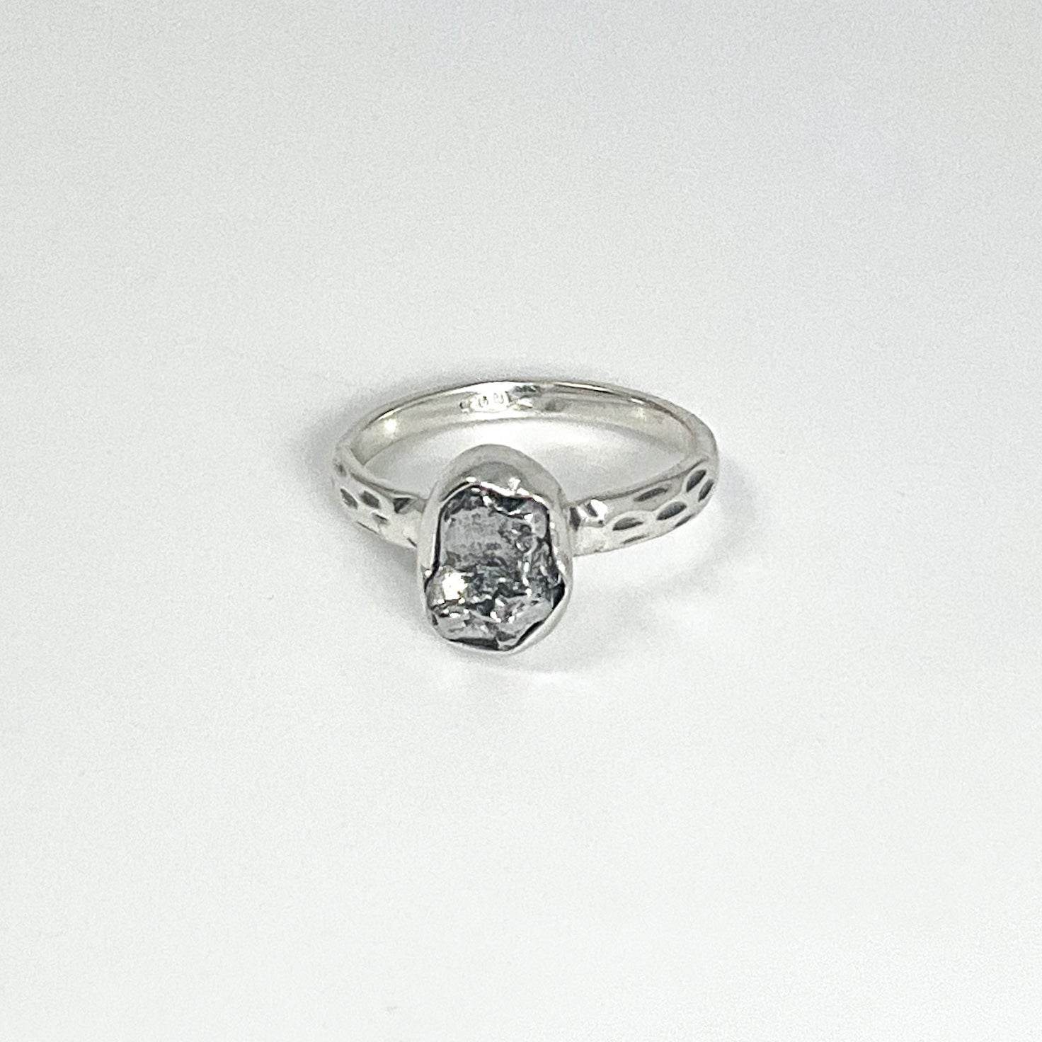 Campo Del Cielo Meteorite Ring - Rocks and Gems Canada