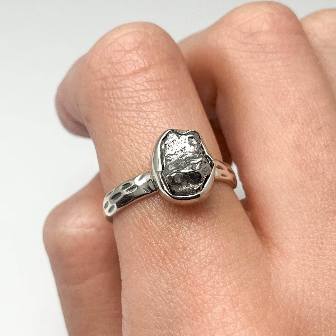 Campo Del Cielo Meteorite Ring - Rocks and Gems Canada