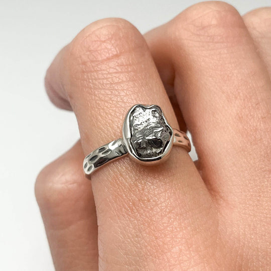 Campo Del Cielo Meteorite Ring - Rocks and Gems Canada