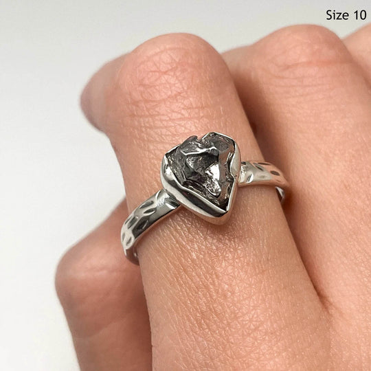 Campo Del Cielo Meteorite Ring - Rocks and Gems Canada