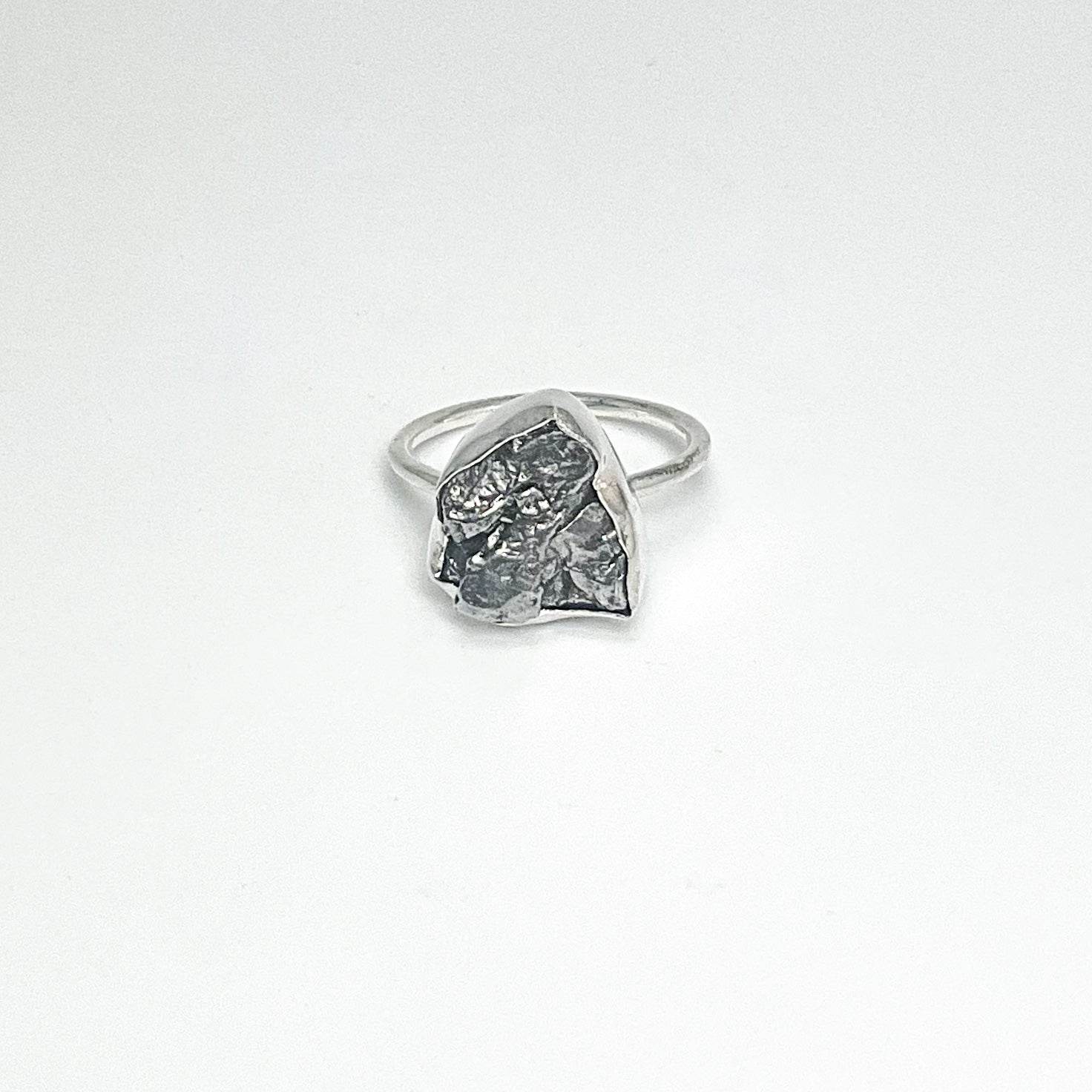 Campo Del Cielo Meteorite Ring - Rocks and Gems Canada