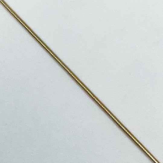 Gold Plated Sterling Silver Chain - Snake Style - Rocks and Gems Canada