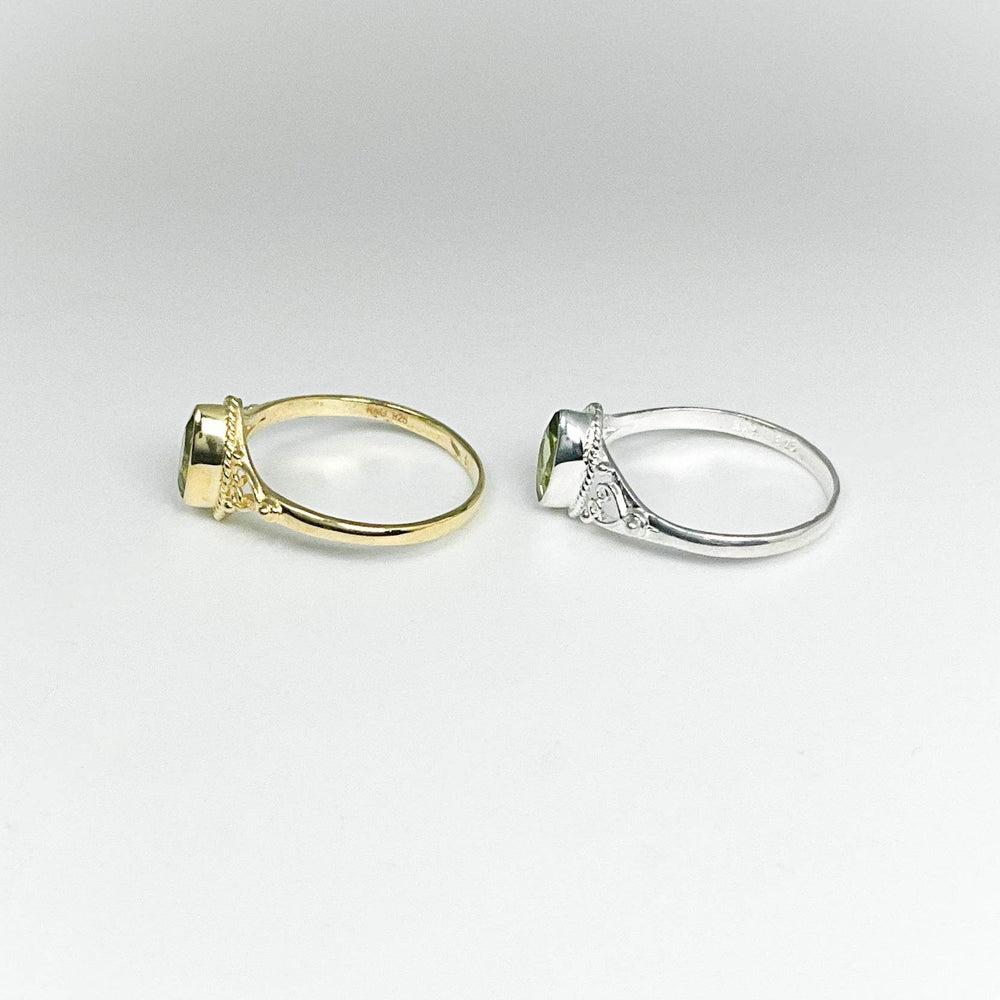 Peridot Ring - Rocks and Gems Canada