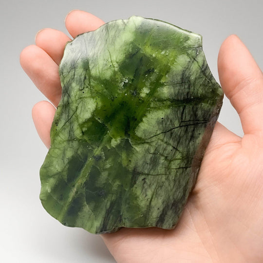 Canadian Jade Slab - Rocks and Gems Canada