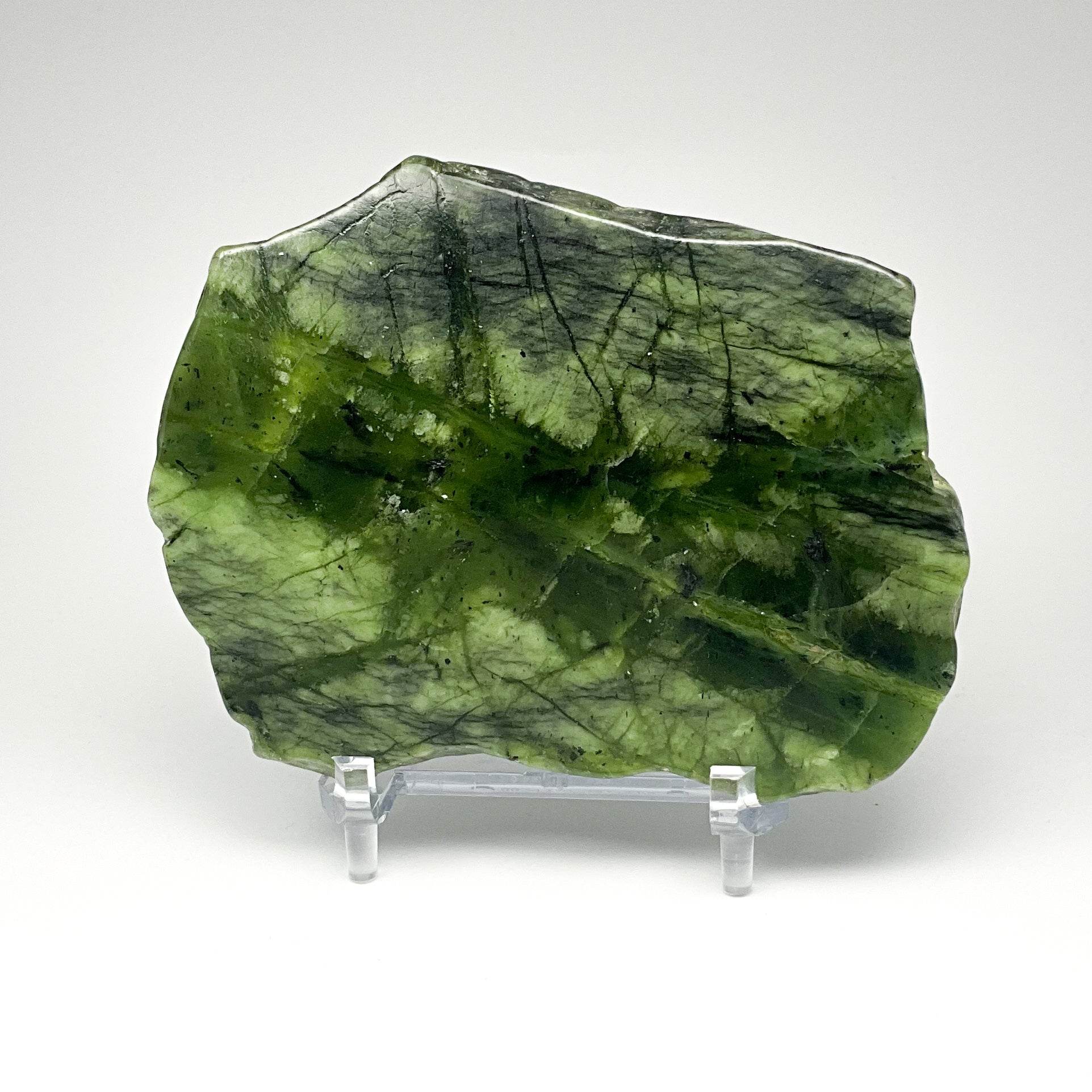 Canadian Jade Slab - Rocks and Gems Canada