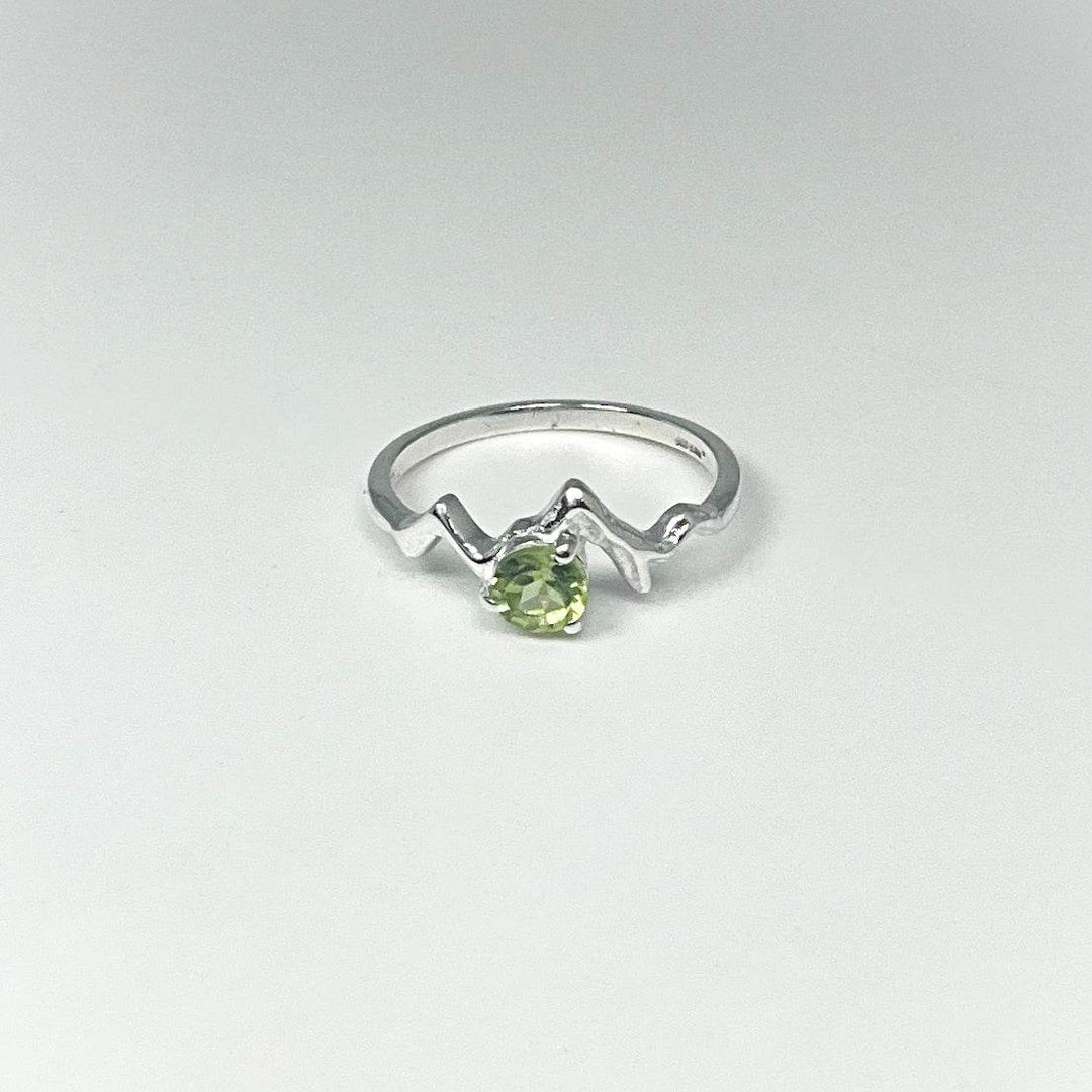 Peridot Mountain Ring (Copy) - Rocks and Gems Canada