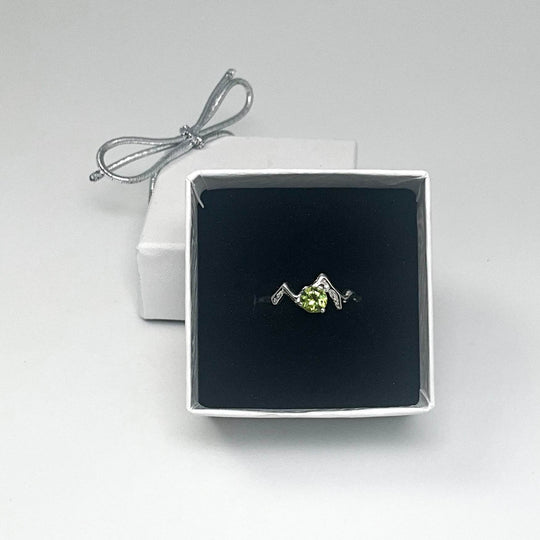 Peridot Mountain Ring (Copy) - Rocks and Gems Canada