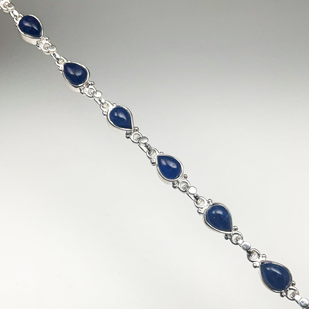 Sodalite Sterling Silver Bracelet (Copy) - Rocks and Gems Canada