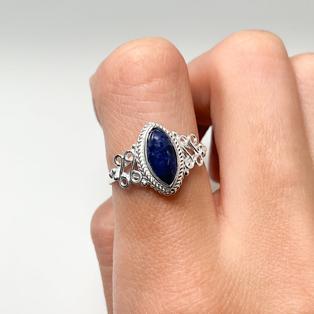 Sodalite Ring (Copy) - Rocks and Gems Canada