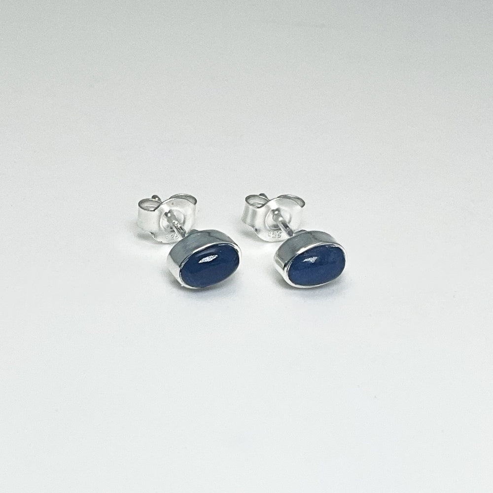 Sodalite Stud Earrings (Copy) - Rocks and Gems Canada