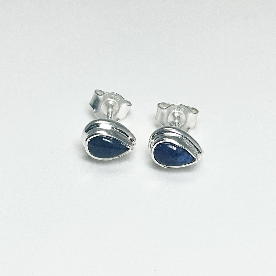 Sodalite Stud Earrings (Copy) - Rocks and Gems Canada
