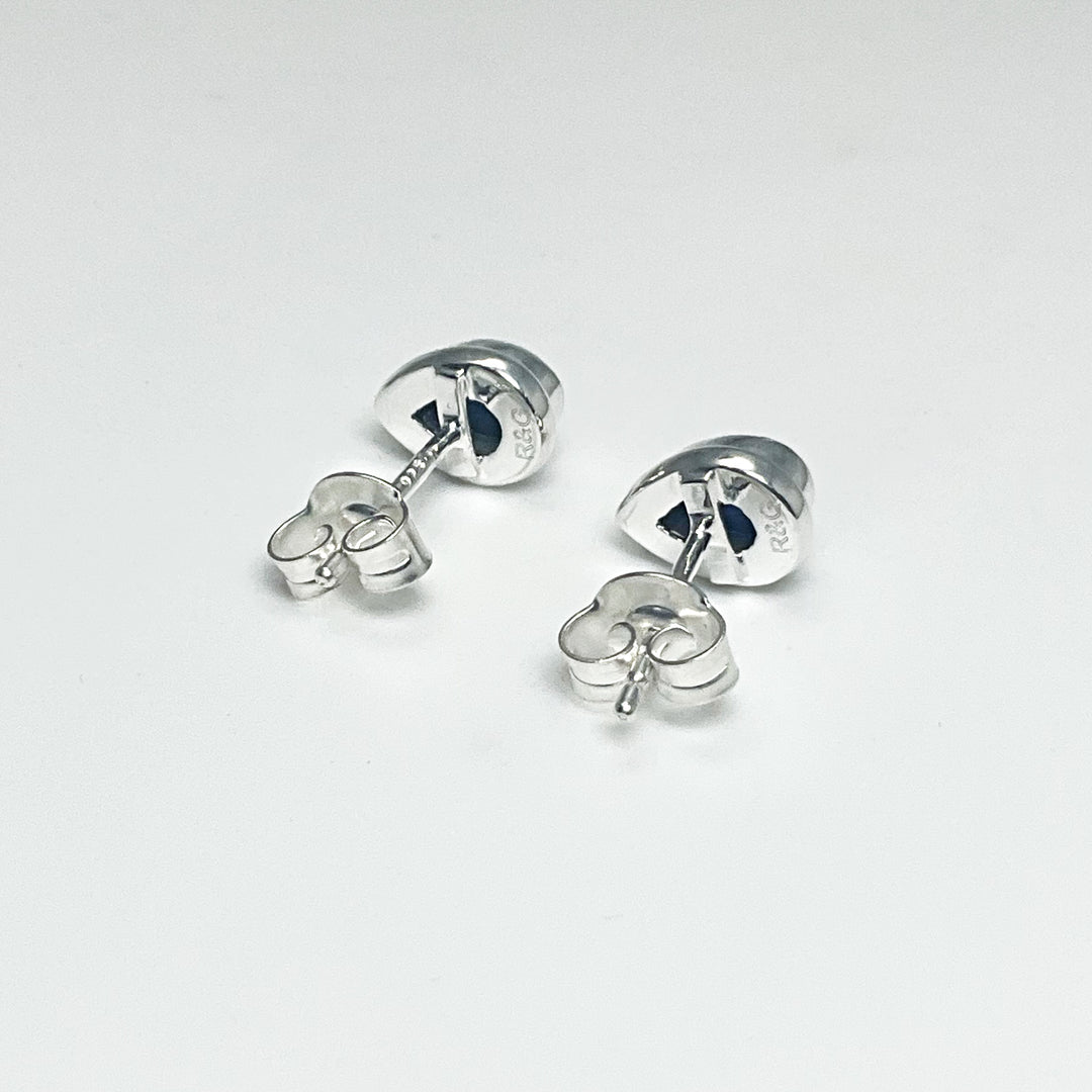 Sodalite Stud Earrings (Copy) - Rocks and Gems Canada