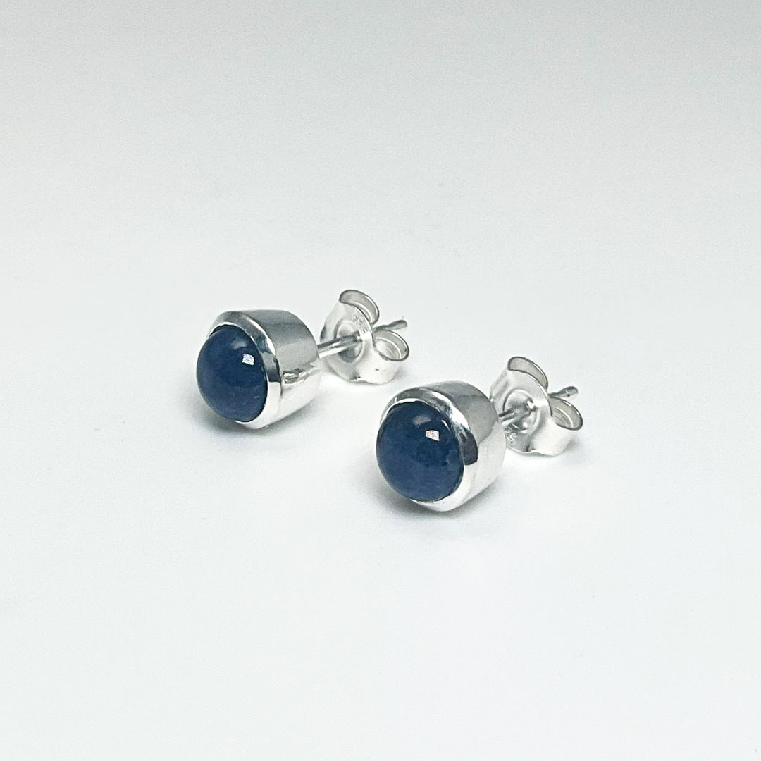 Sodalite Stud Earrings (Copy) - Rocks and Gems Canada