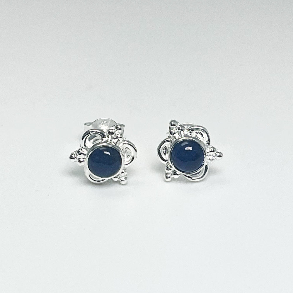 Sodalite Stud Earrings (Copy) - Rocks and Gems Canada