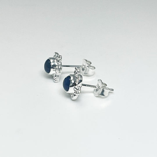 Sodalite Stud Earrings (Copy) - Rocks and Gems Canada