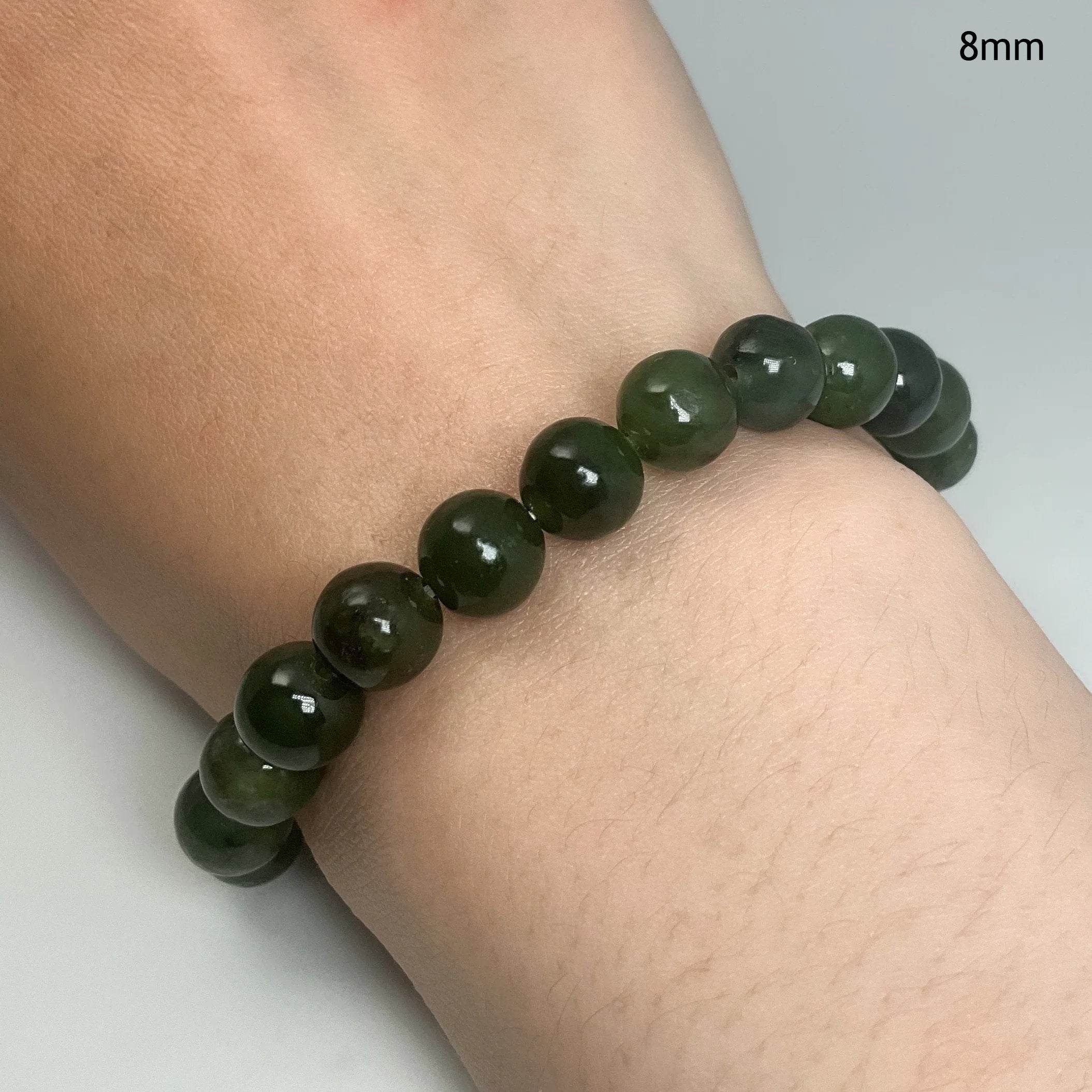 Canadian Jade Beaded Bracelet – Rocks and Gems Canada