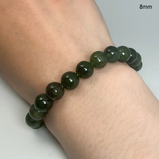 Canadian Jade Beaded Bracelet