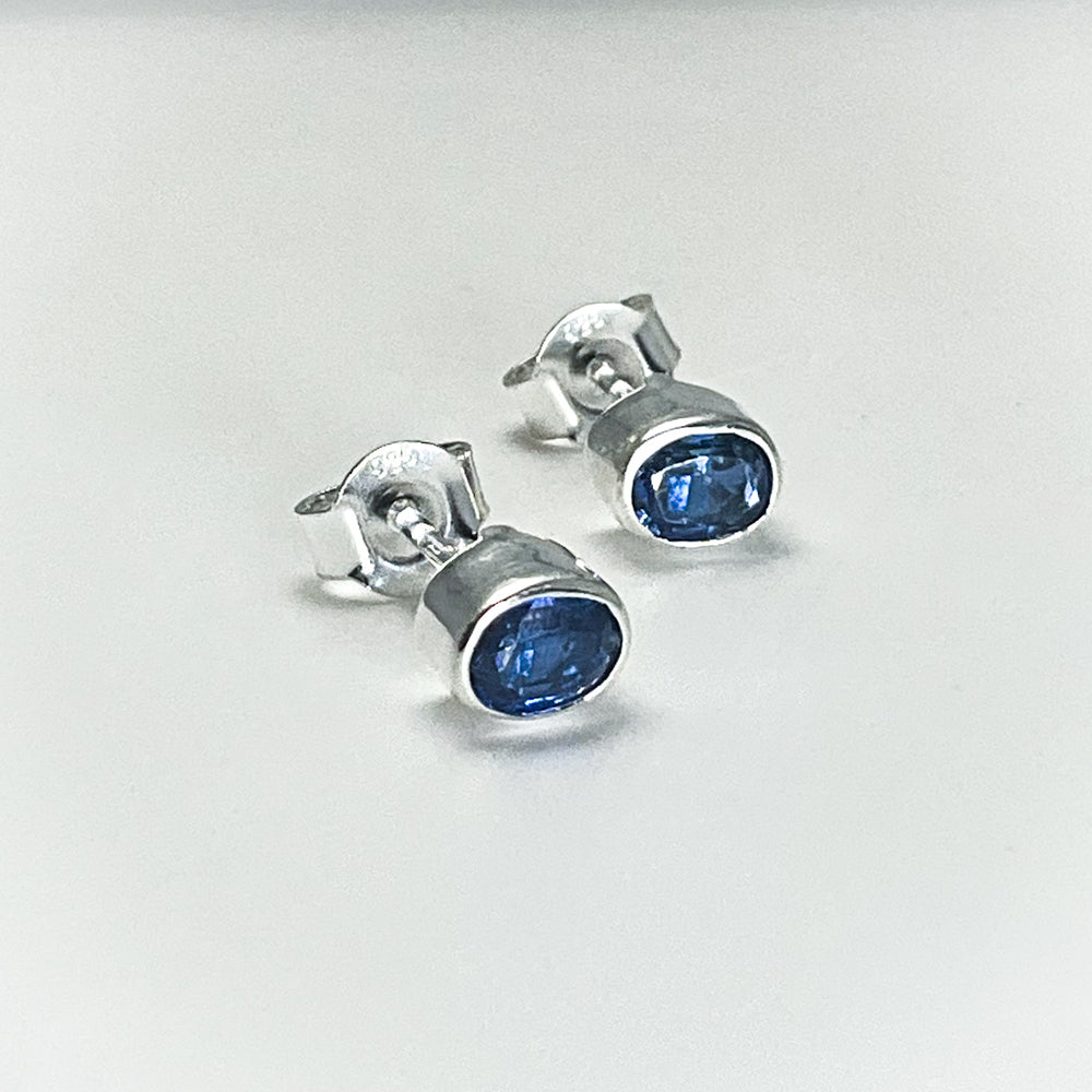 Kyanite Stud Earrings