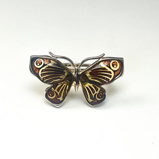 Amber Cameo Butterfly Ring (Copy) - Rocks and Gems Canada