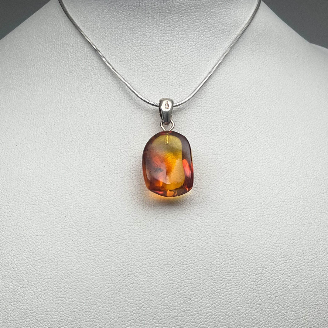 Amber Pendant With Insect (Copy) - Rocks and Gems Canada