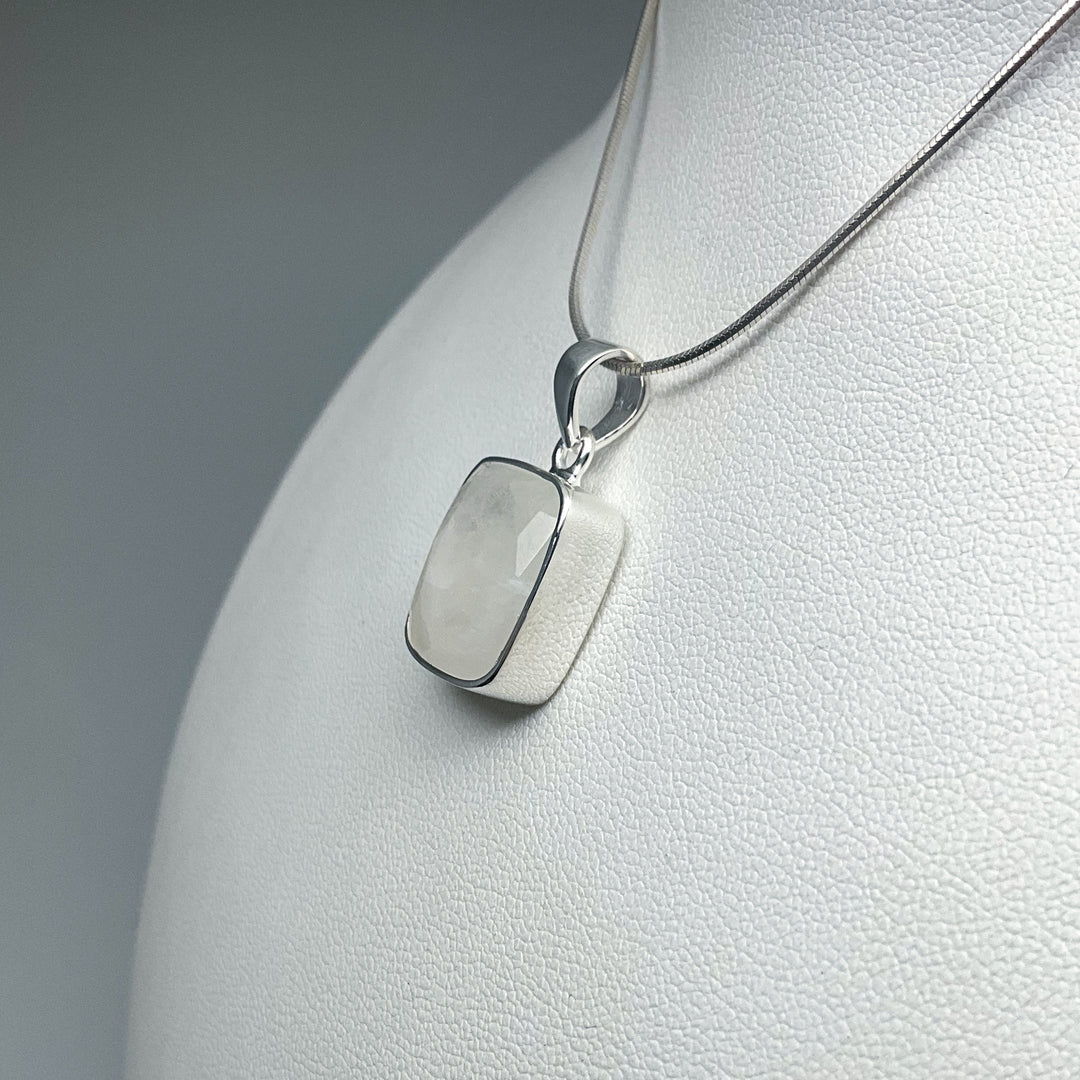 Rainbow Moonstone Pendant