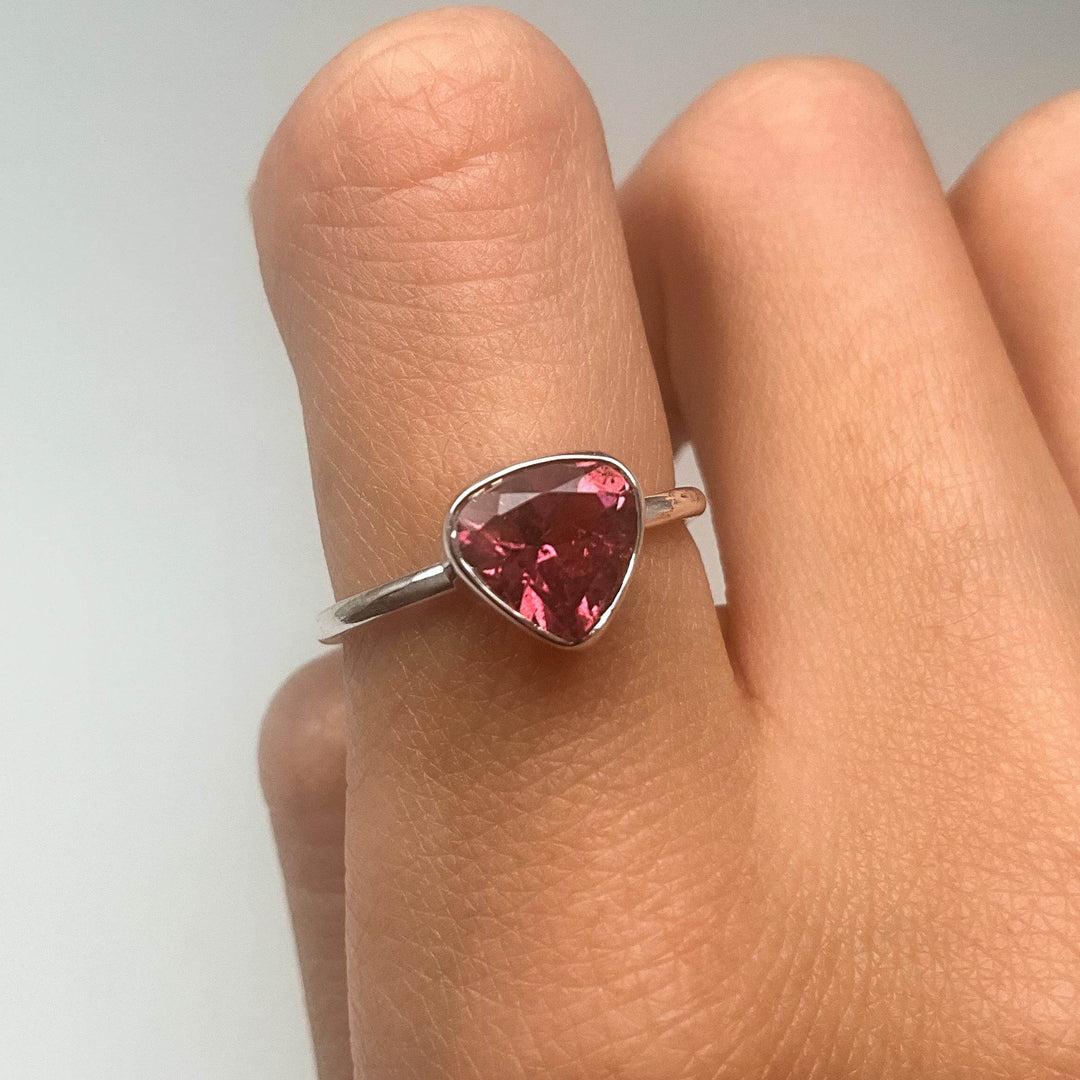 Pink Tourmaline Ring - Rocks and Gems Canada