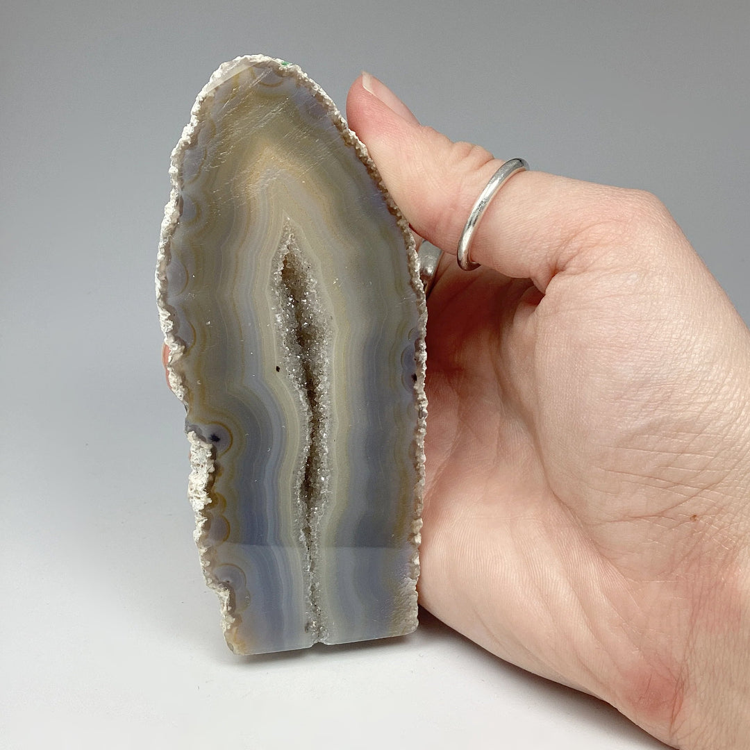 Natural Agate Geode - Rocks and Gems Canada