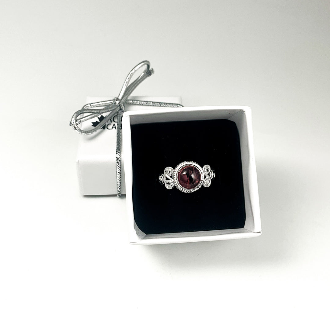 Pink Tourmaline Ring - Rocks and Gems Canada