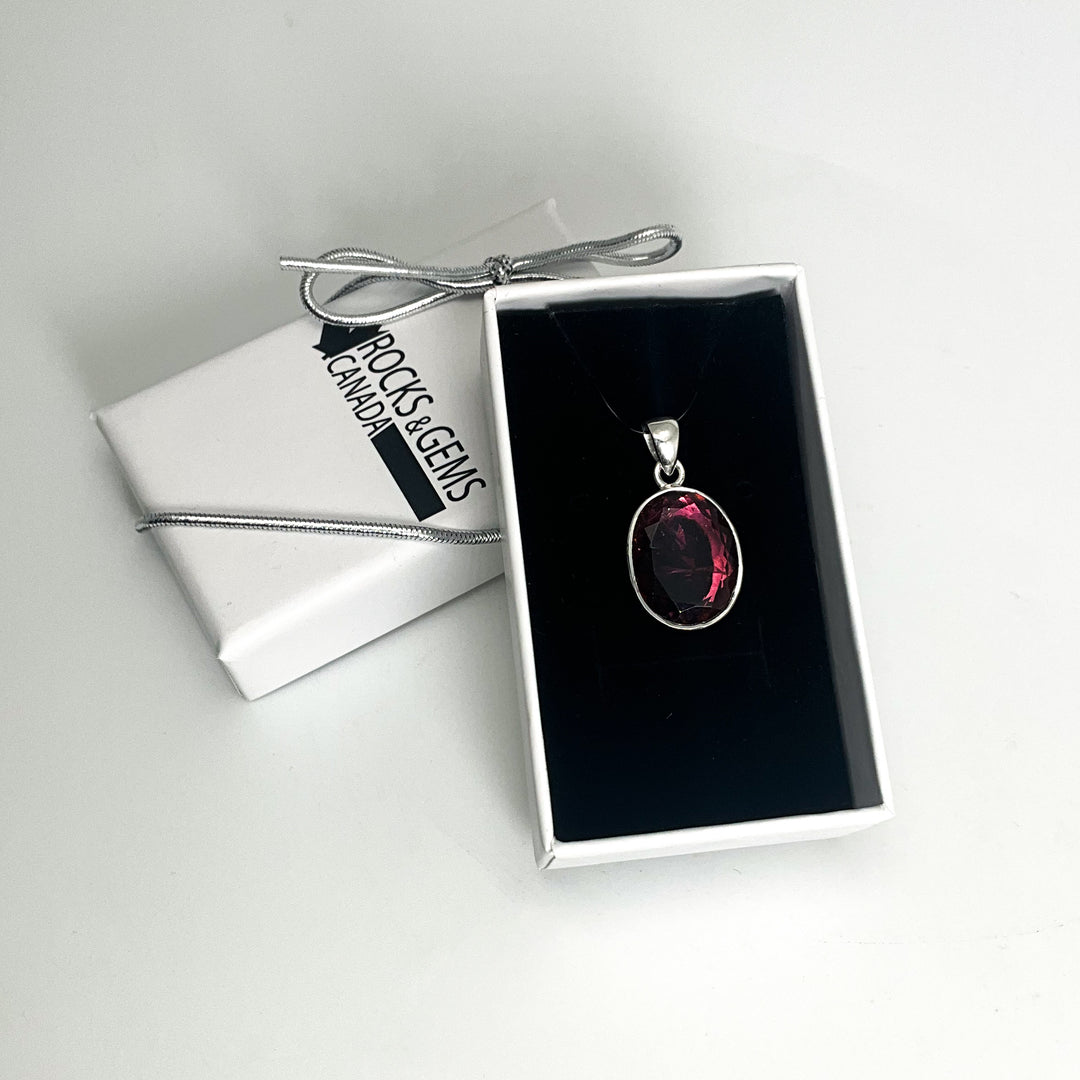 Pink Tourmaline Pendant - Rocks and Gems Canada