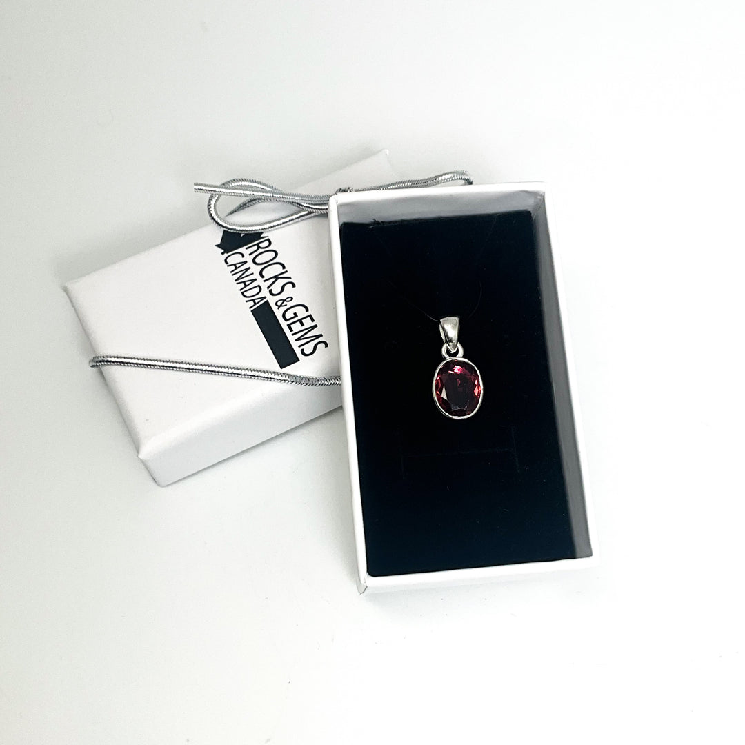 Pink Tourmaline Pendant - Rocks and Gems Canada