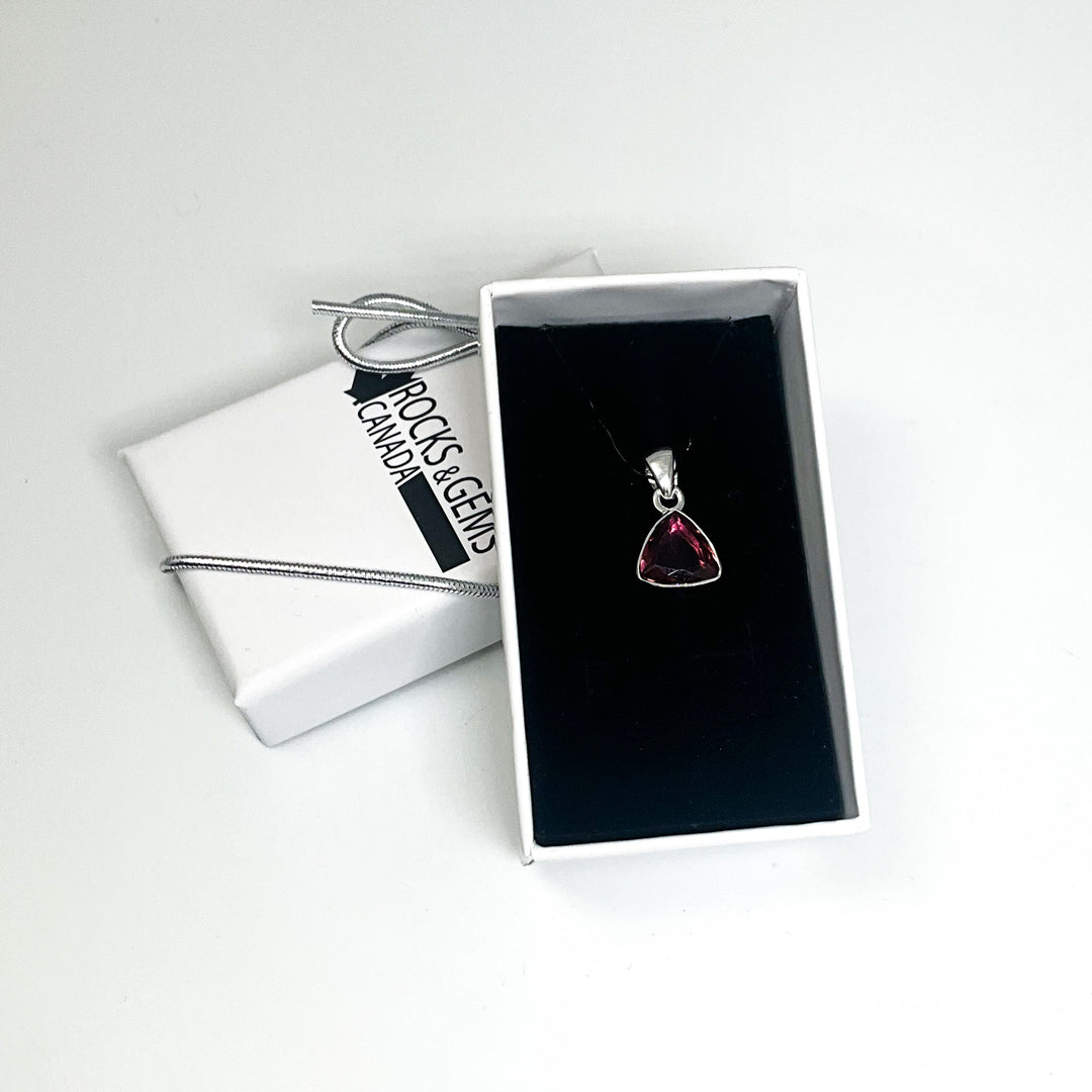 Pink Tourmaline Pendant - Rocks and Gems Canada