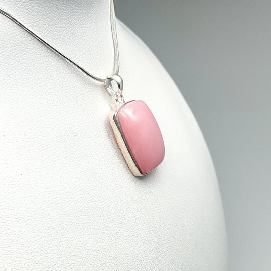 Pink Peruvian Opal Pendant - Rocks and Gems Canada