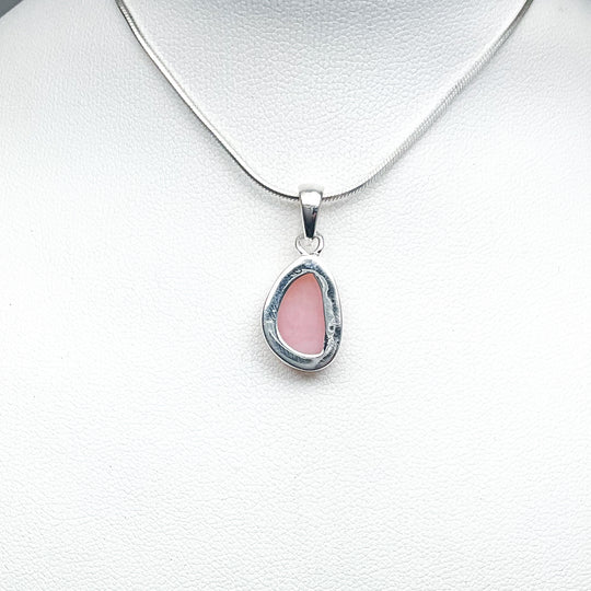 Pink Peruvian Opal Pendant - Rocks and Gems Canada
