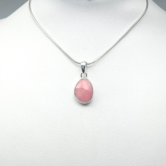 Pink Peruvian Opal Pendant - Rocks and Gems Canada