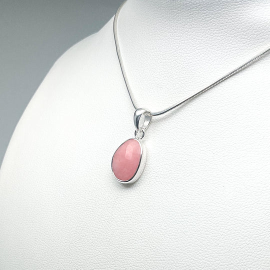 Pink Peruvian Opal Pendant - Rocks and Gems Canada